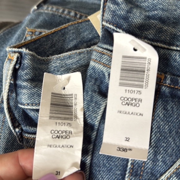 BNWT Agolde Cooper Cargo Jean in Colour Regulation - Picture 4 of 6